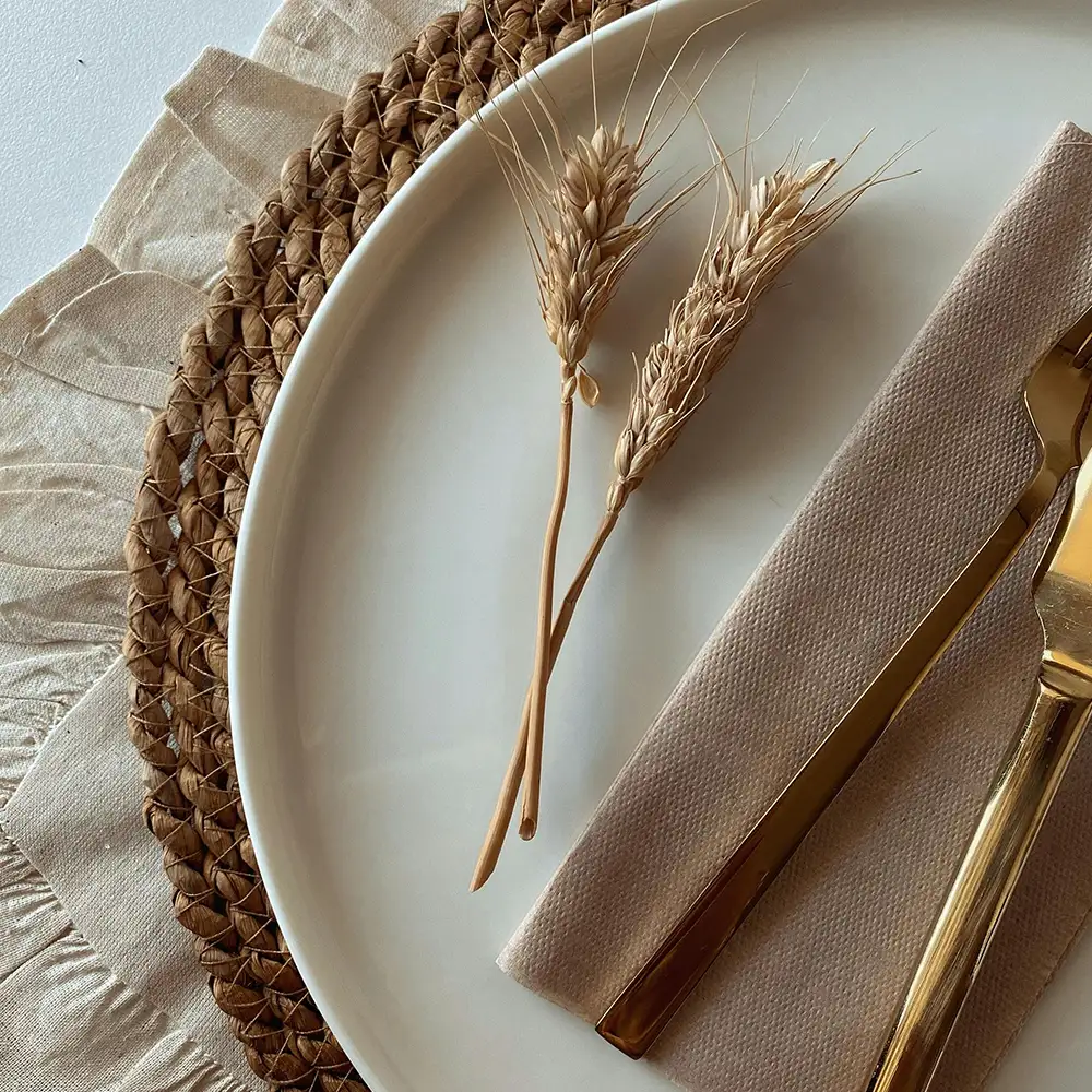 21 diner thema Beige Chique