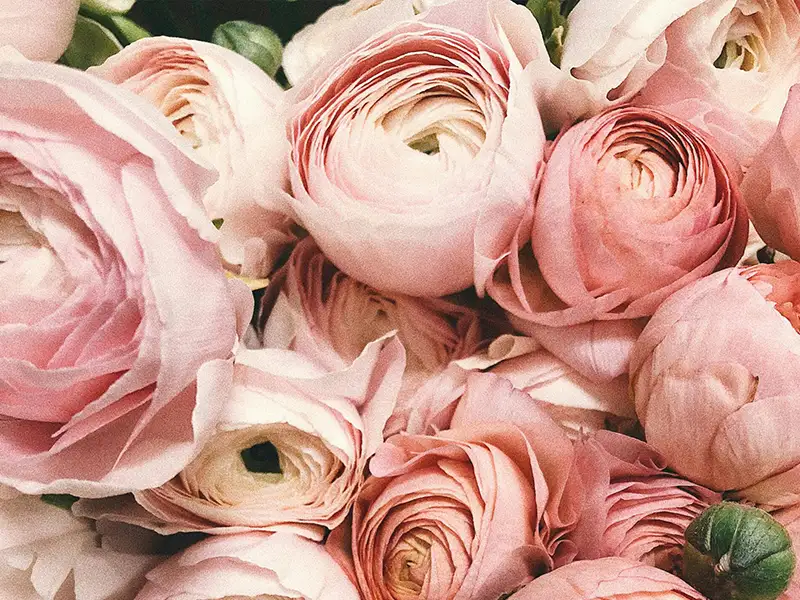 21 diner thema bloemen