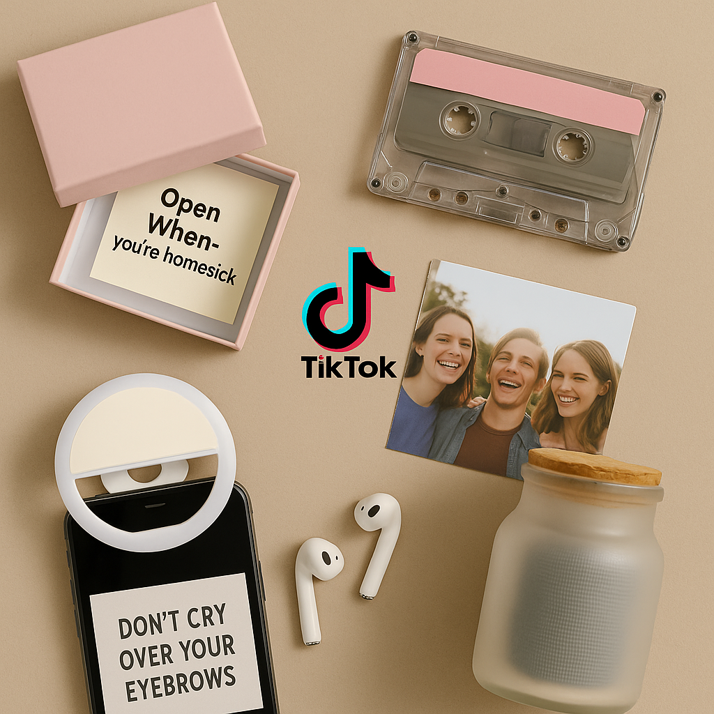 TikTok trend cadeau voor 21 diner meisje